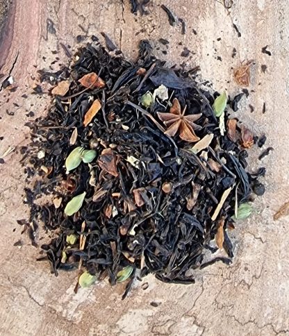 Té con especies. Indian Chai mezcla rústica formato 100 grs
