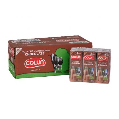 Leche Bombillin Chocolate Colun 200 cc