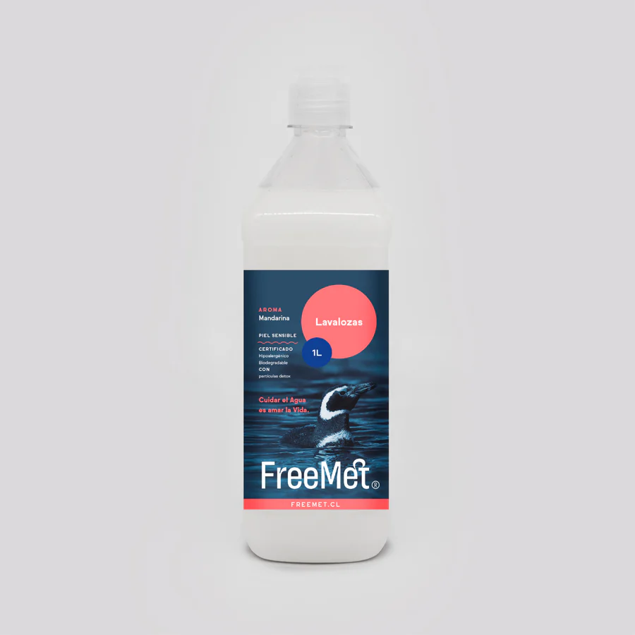 Lavaloza mandarina recarga 1L freemet