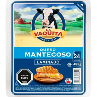 Queso Mantecoso Laminado La Vaquita 400g